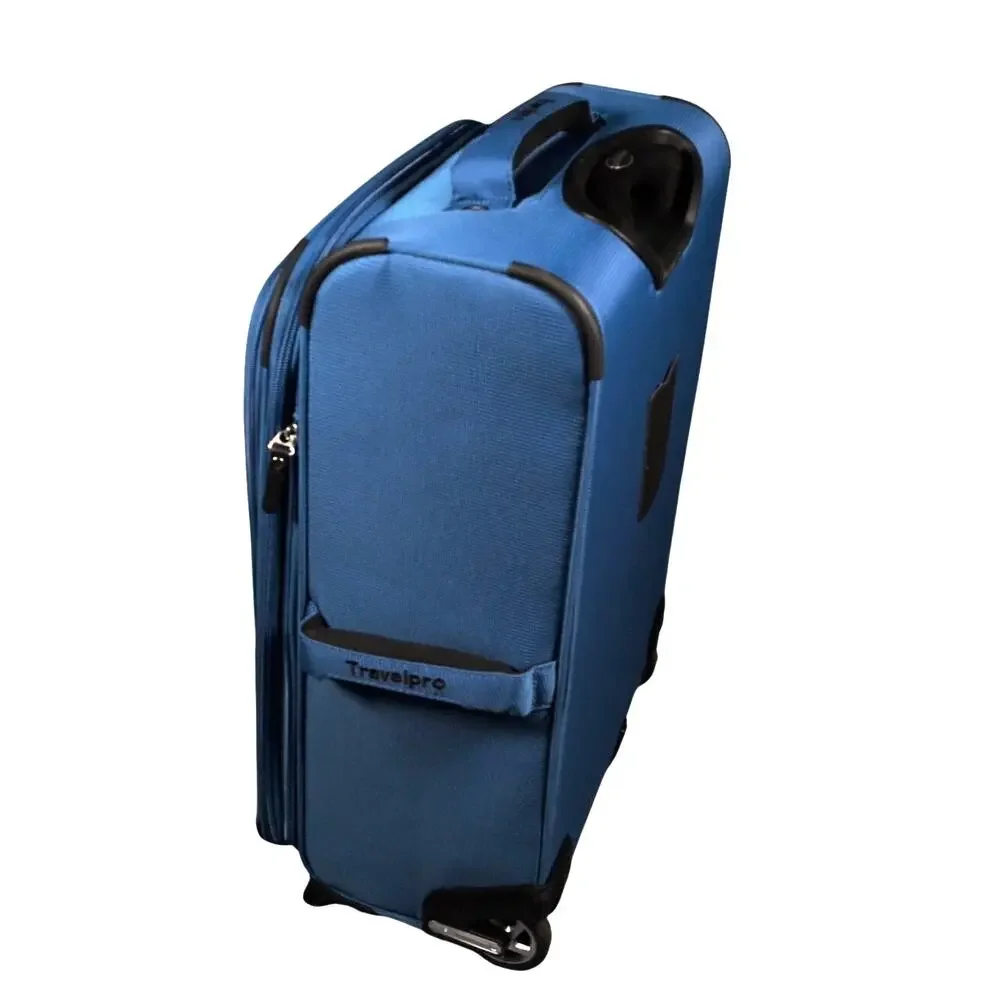 Travelpro Maxlite 5 Carry-On 2-Wheel Rollaboard Blue Soft Expandable Suitcase
